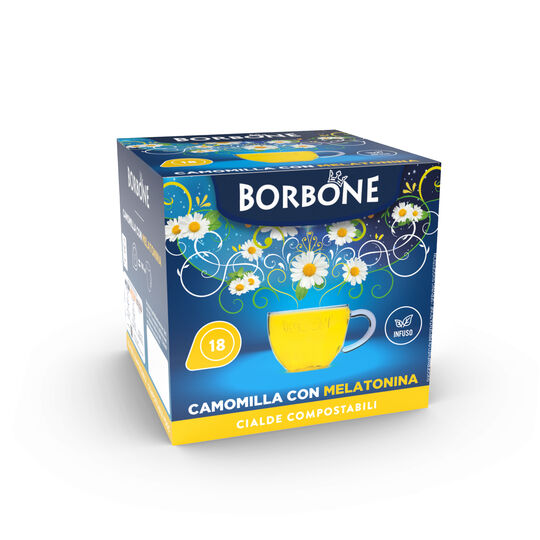 18 DOSETTES BORBONE POUR CAMOMILLE AVEC MÉLATONINEL