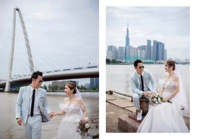 Chụp hình cưới trong studio khác gì so với ngoại cảnh