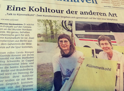 Talk to Kümmelkohl@Nordsee Zeitung