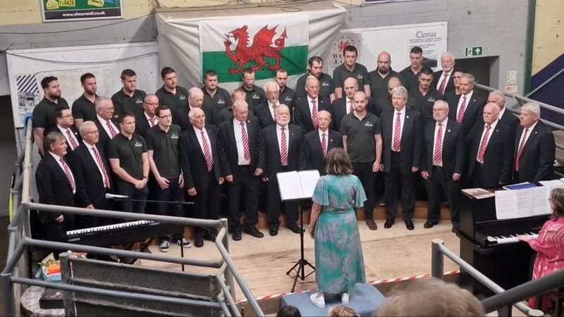 Safwn yn y Bwlch - Côr BuAnn (Côr Meibion Dwyfor / Côr Meibion Carnguwch) - Noson Lawen