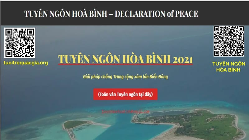 TNHB và công cụ ngăn chiến tranh ở Biển Đông