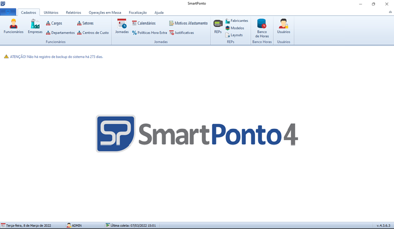 Software de tratamento de ponto Smartponto