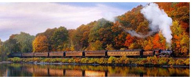 Trains Across New England Trip