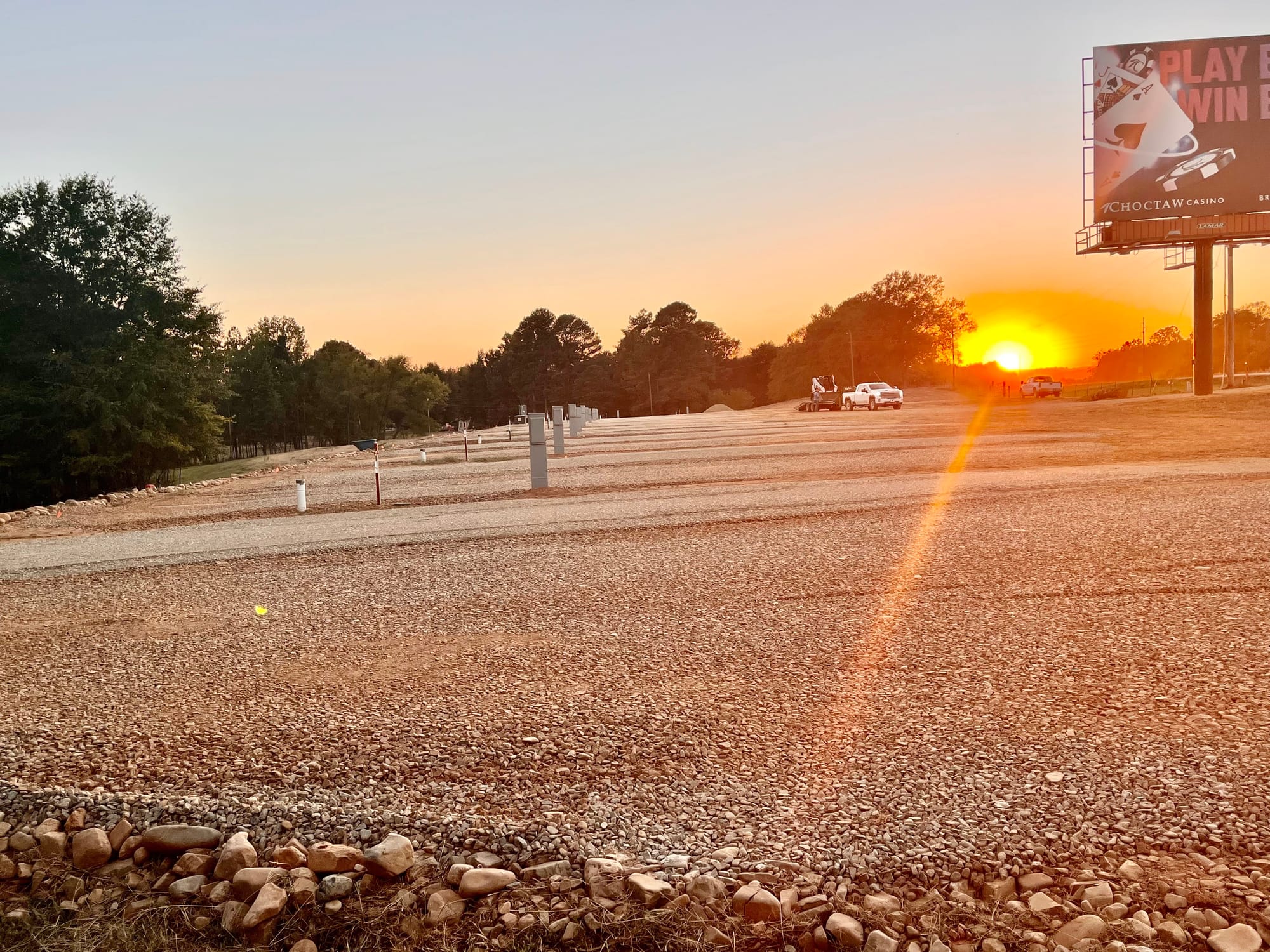 Packed Firm Gravel Pads