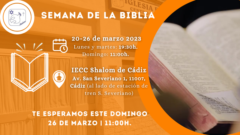 Culto especial de cierre de la Semana de la Biblia (26.03.2023)
