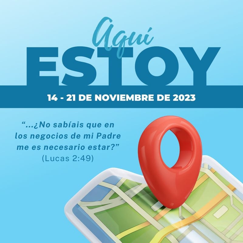 Campaña de Jóvenes "AQUÍ ESTOY"