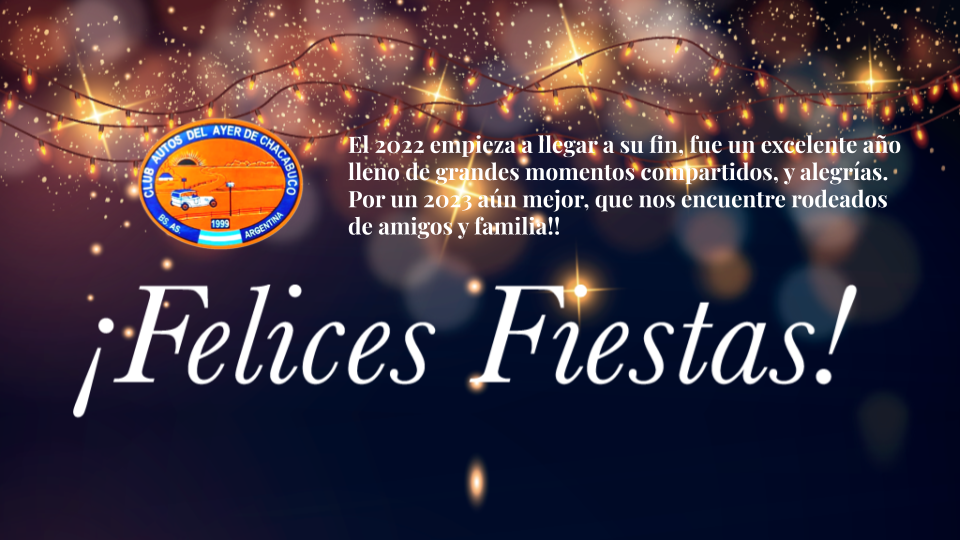 ¡¡Felices Fiestas!!