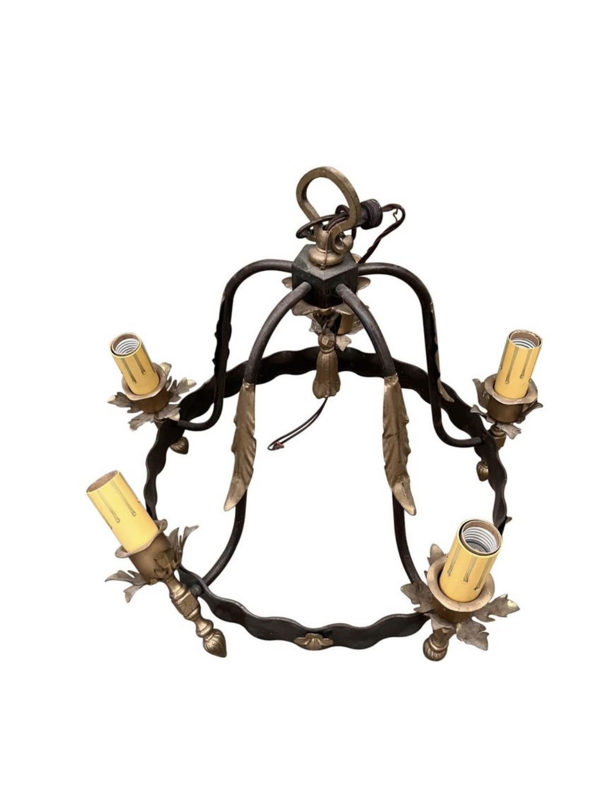 Wrought Iron Chandelier