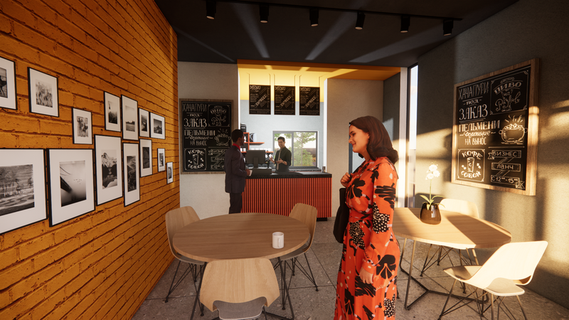 Salon/ Coffee shop