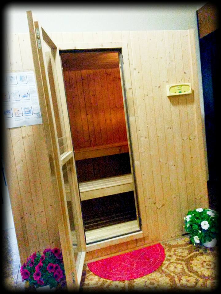 SALA FITNESS E SAUNA