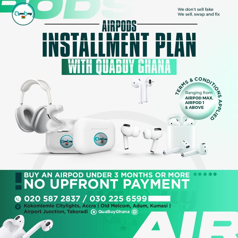 AIRPODS ADDED TO INSTALLMENTS
