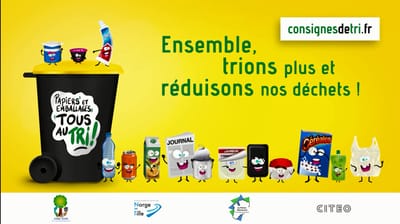 Vidéo extension des consignes de tri