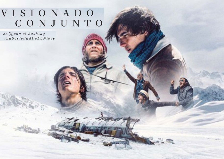 Se viene la watch party de “La Sociedad de la Nieve”