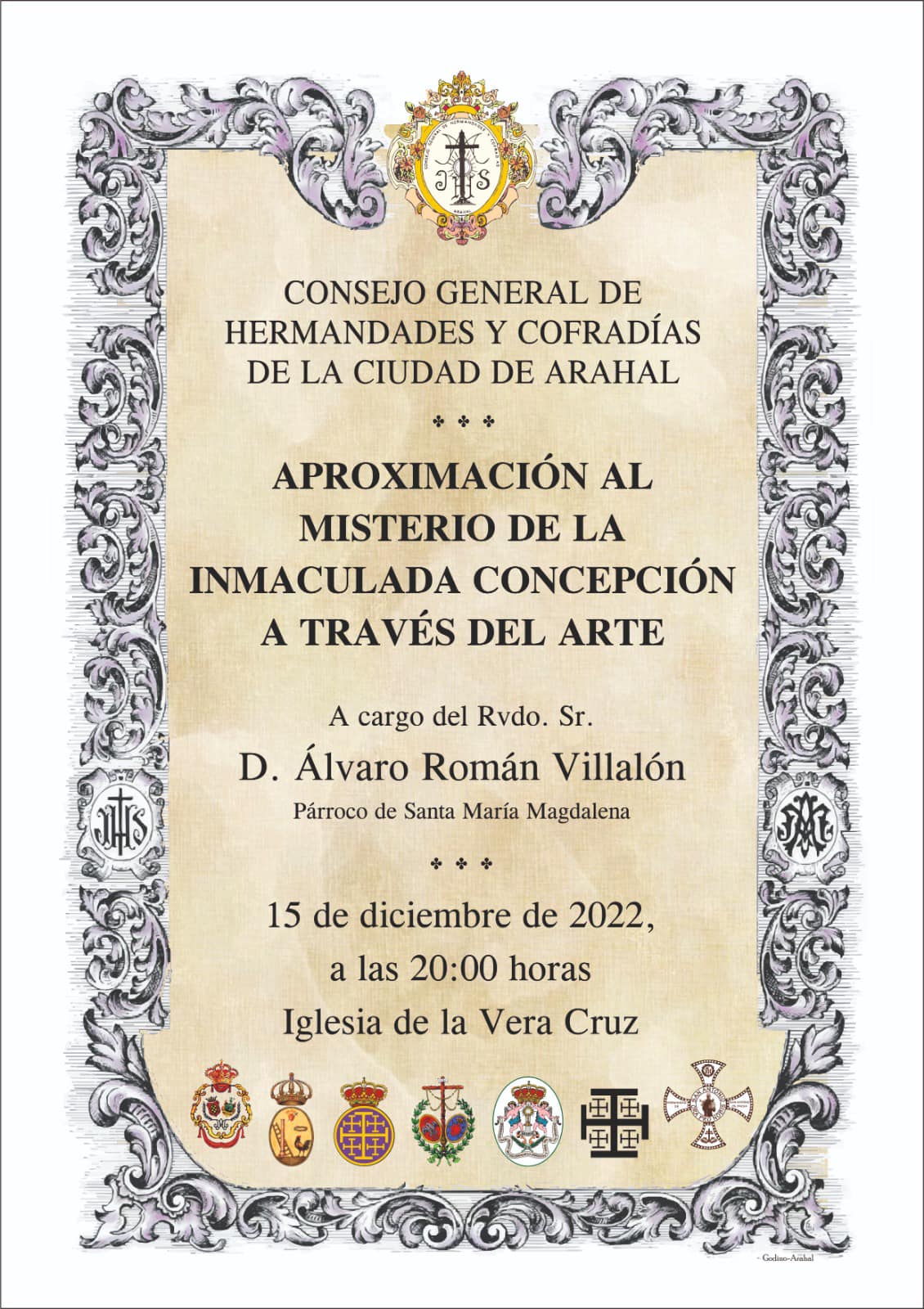 Conferencia “Aproximación al misterio de la Inmaculada Concepción a través del arte”