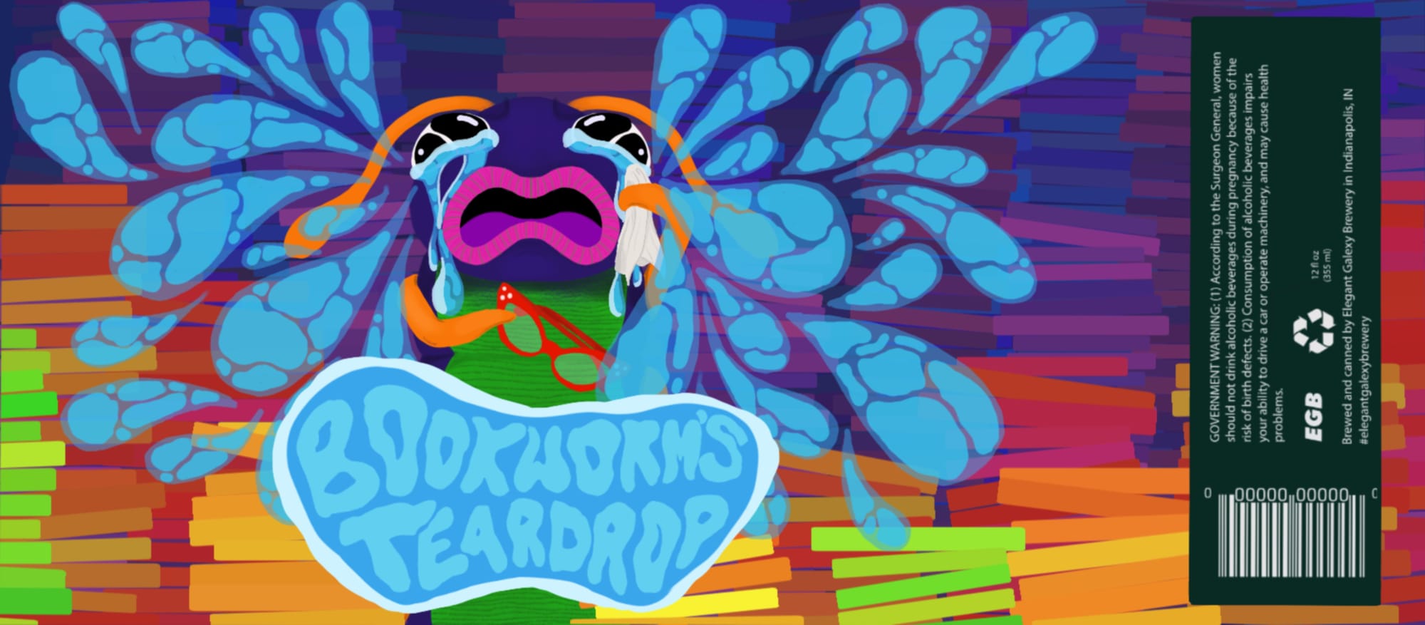 Bookworm's Teardrop