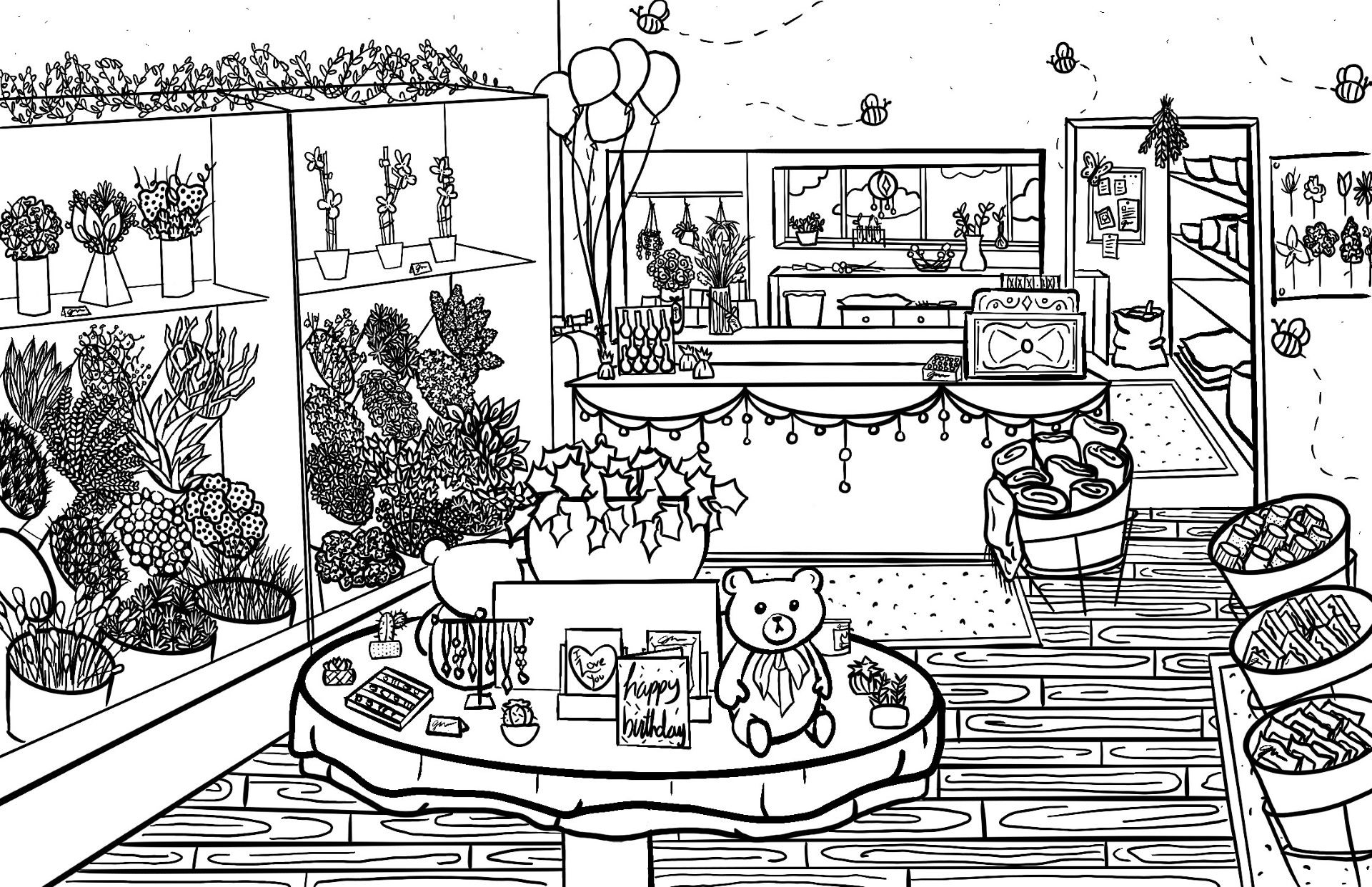 Fun Kids' Coloring Page