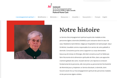 Site Web de SASMAD à Montréal image