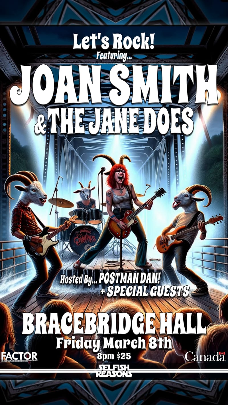 Joan Smith & The Jane Does * Tickets Available at the Door*