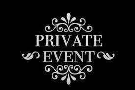 Closed - Wedding - Private Event