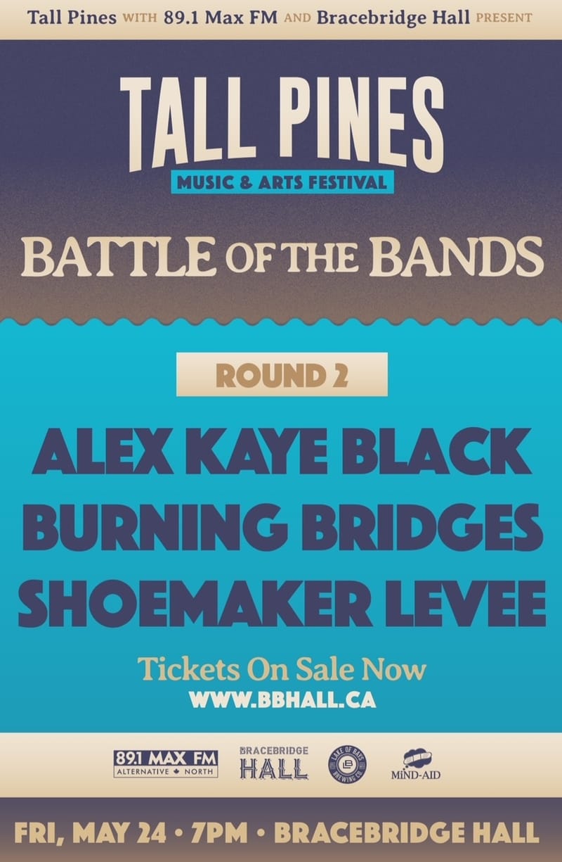 Battle of The Bands - Alex Kaye Black - Burning Bridges - Shoemaker Levee