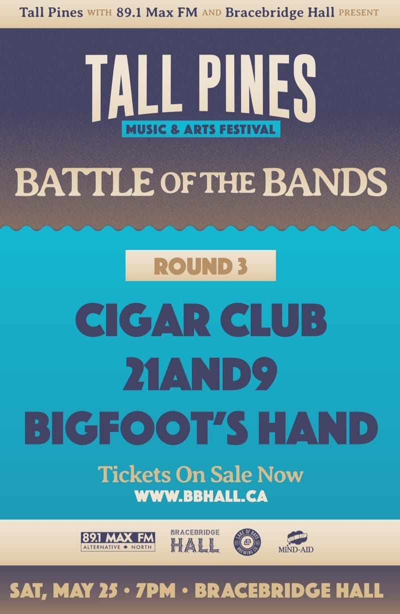 Battle of the Bands - Cigar Club - 21 and 9 - Bigfoot's Hand
