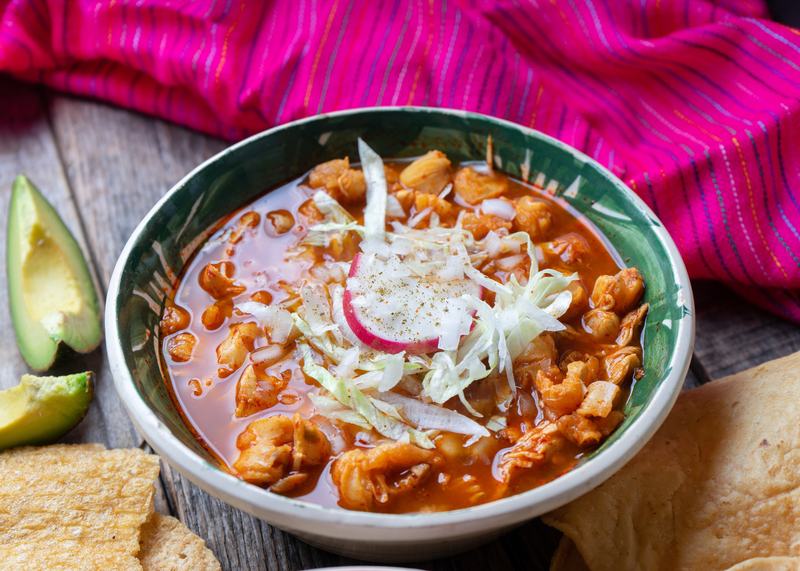 Pozole/ Pancita en caldo