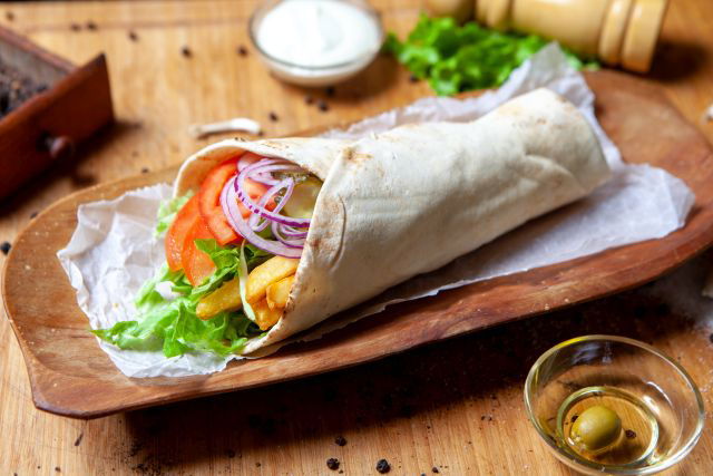 Vegetarian Wrap la lipie mare