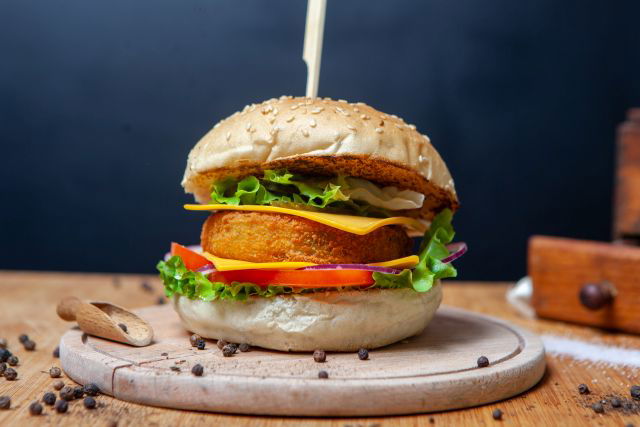 Cheeseburger vegetal