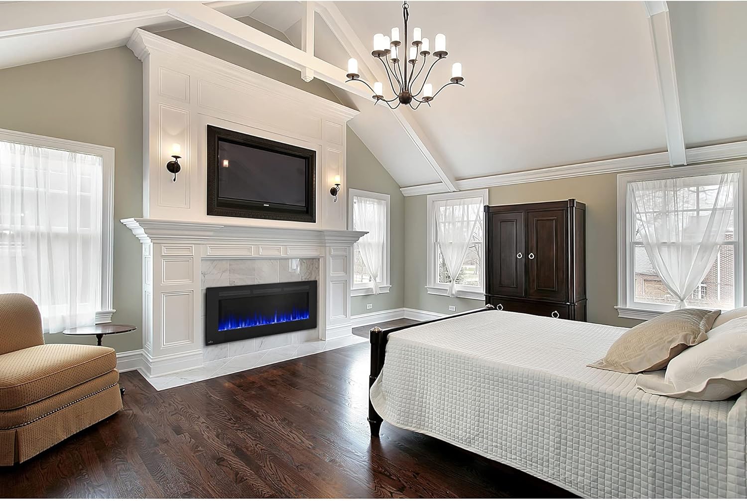 Bring Home Cozy Warmth and Entertainment with an Electric Fireplace TV Stand