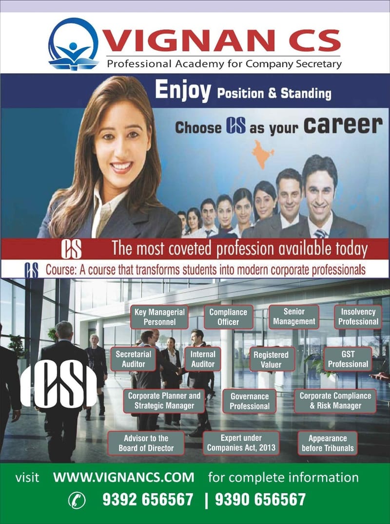 EXECUTIVE PROGRAMME (CS INTER)