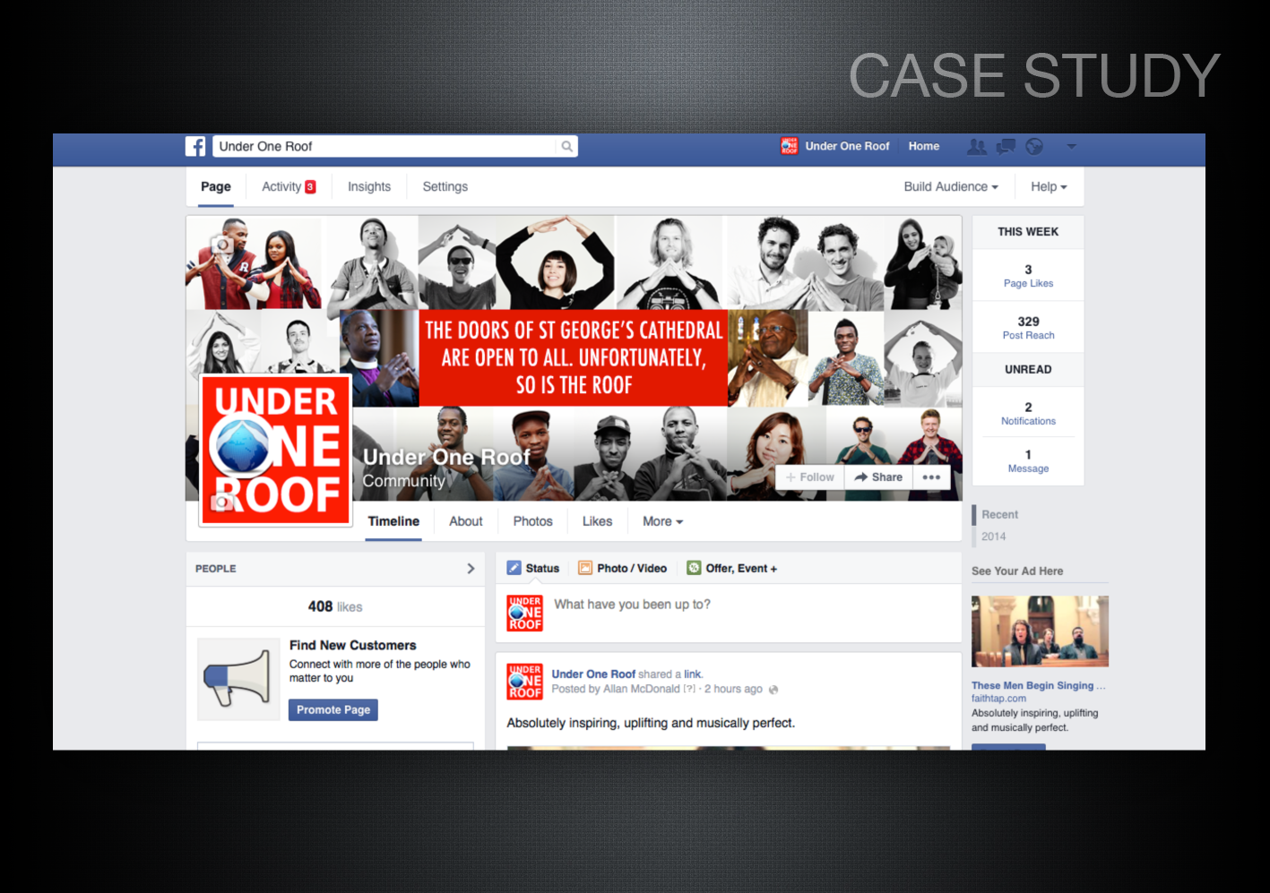 THE CAMPAIGN ROOF/PRAYER HANDS MNEMONIC SOON BECAME VIRAL.