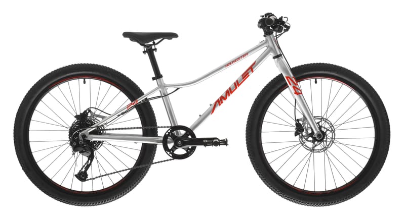 amulet 24 youngster sh alu brushed transparent/red