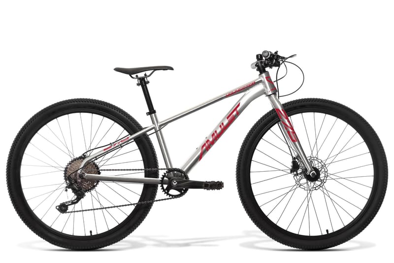 amulet 27.5 youngster 1/10 alu brushed transparent/red