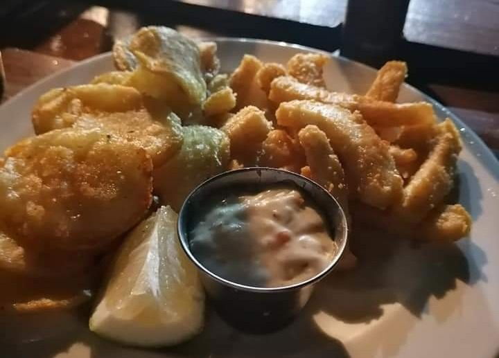 Calamari and Chips