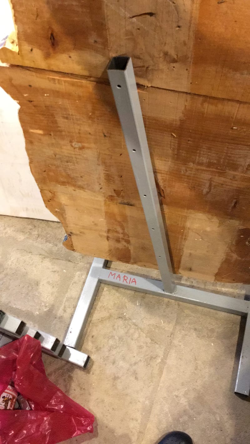 Montaggio sugli stativi