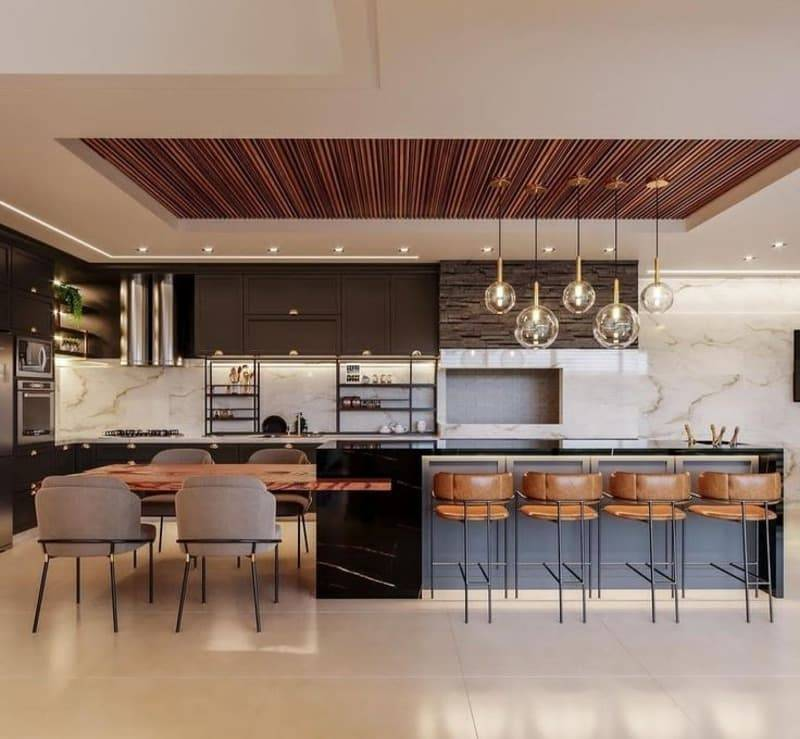 تركيب الديكورات الخشبية للأسطح بالدمام