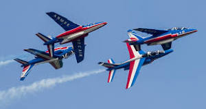 PATROUILLE DE FRANCE AU LAVANDOU LE 16 AOÛT 2024