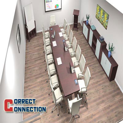 تصميم وتنفيذ غرف الاجتماعات   Meeting Rooms