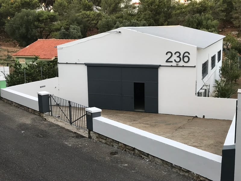 Substituição de cobertura de galpão em Alcabideche 