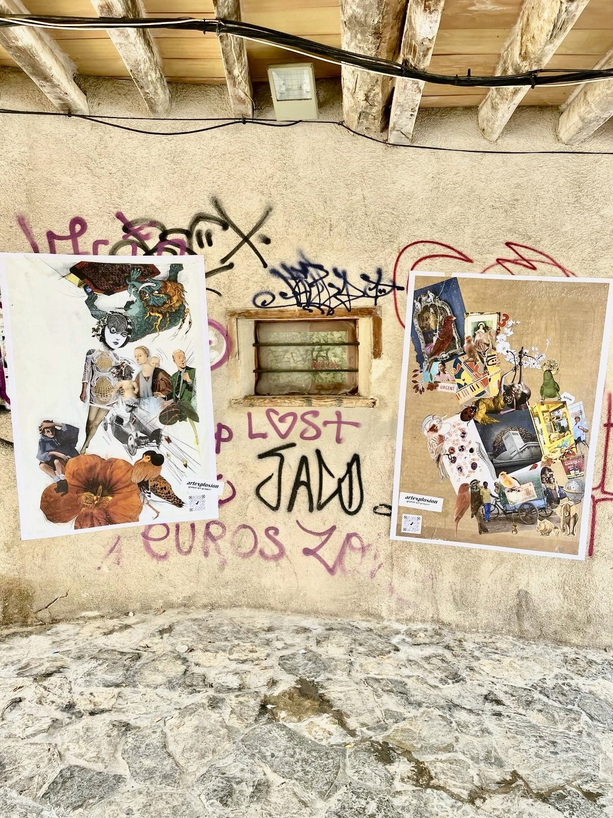 Passage  /Carrer de Sant Magi to Carrer de Moruna , Santa Catalina District 