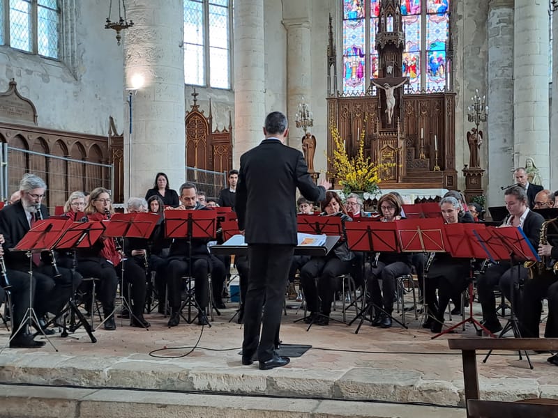 Concert dans l'église de Verdelot