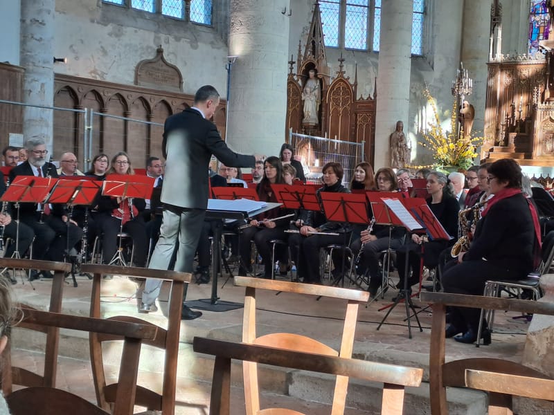 Concert dans l'église de Verdelot
