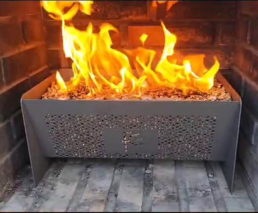 CAJON QUEMADOR DE PELLET PARA ESTUFA DE LEÑA