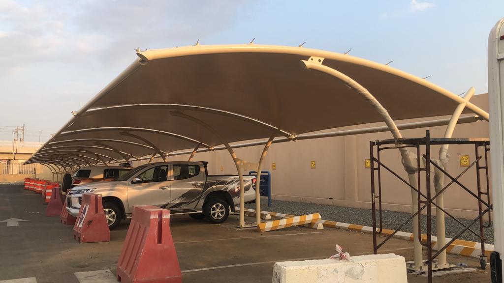 مظلات سيارات المدينة المنورة وينبع