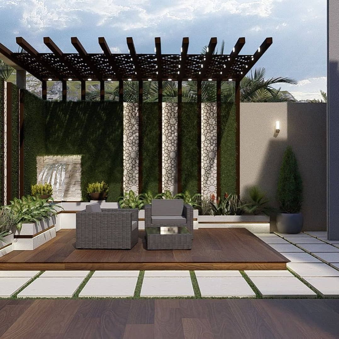 مظلات حدائق المدينة 