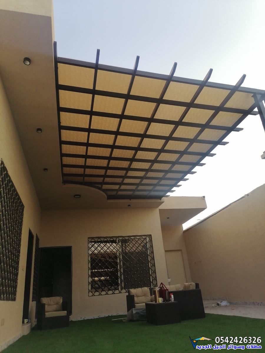 مظلات  مداخل المنازل والبيوت 