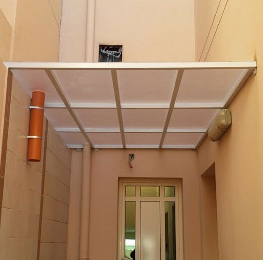 مظلات  مداخل المنازل والبيوت 