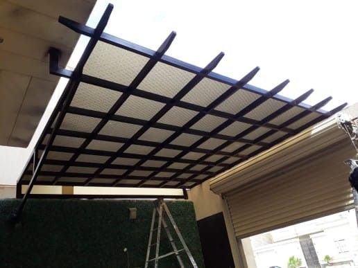 مظلات  مداخل المنازل والبيوت 