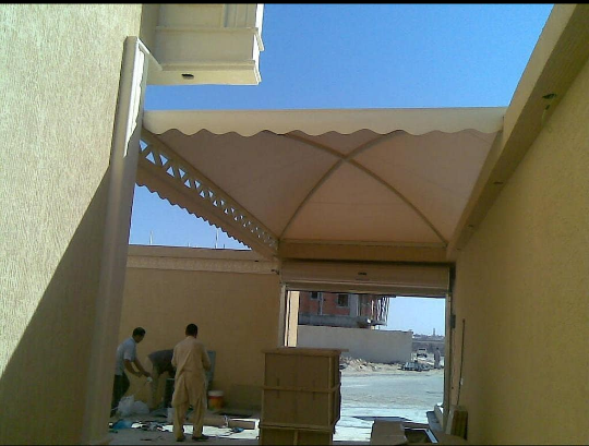 مظلات  مداخل المنازل والبيوت 