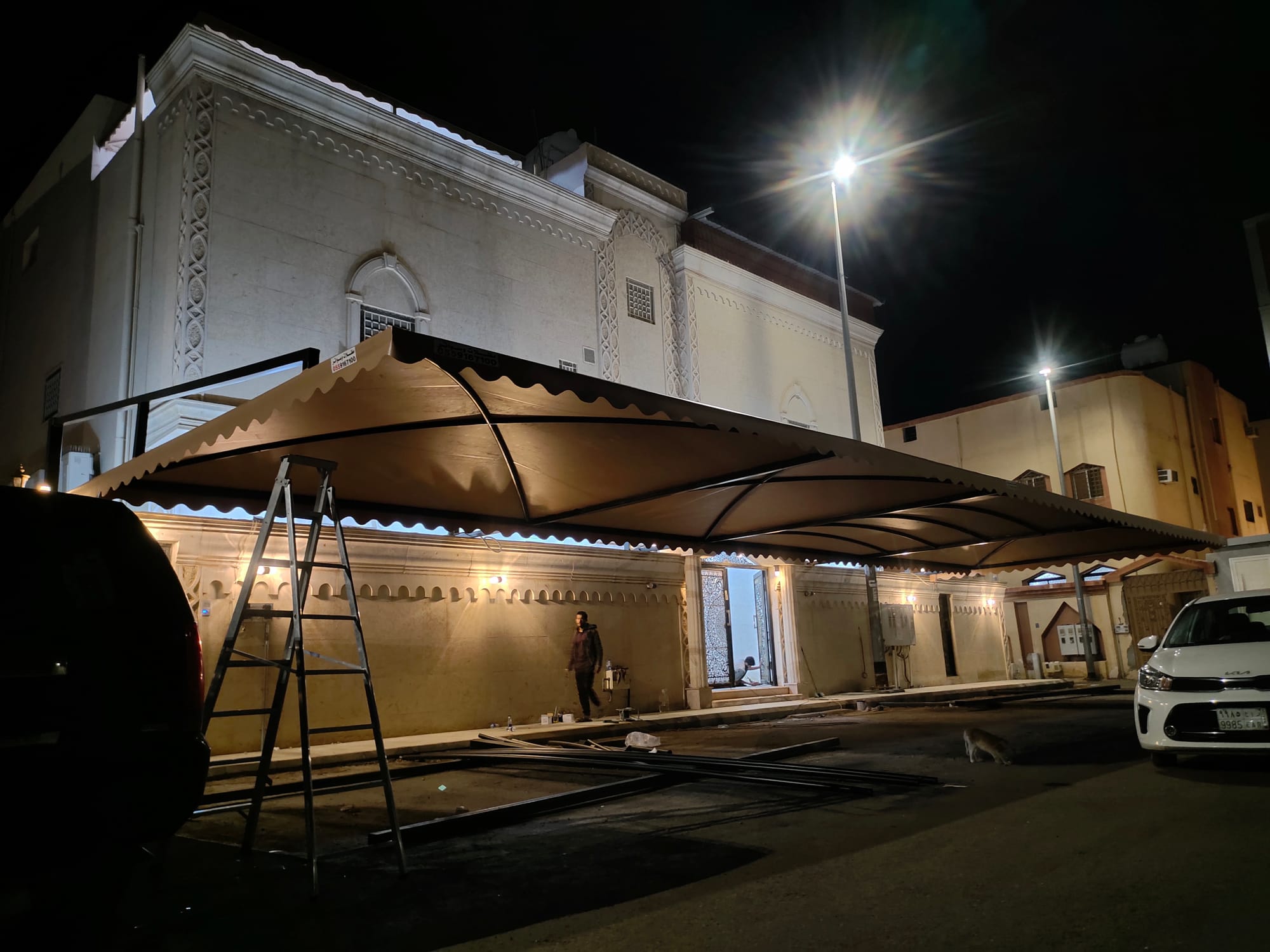 مظلات سيارات المدينة المنورة وينبع